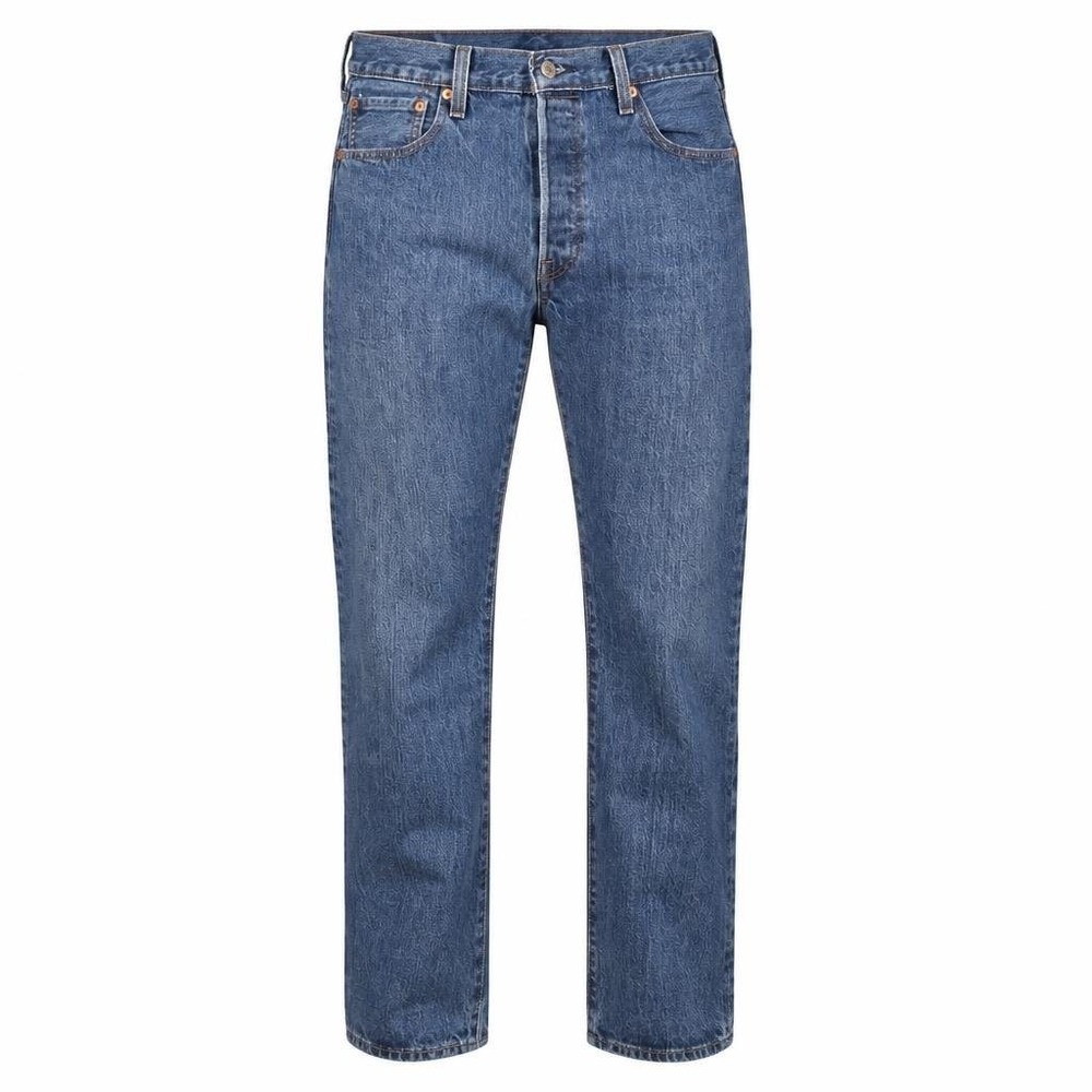 Levi's‎ 501 Jeans Mens 33x30 Blue Button Fly Denim Straight Western Cowboy Rodeo